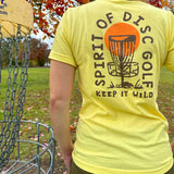 Spirit of Disc Golf Keep It Wild Disc Golf Shirt