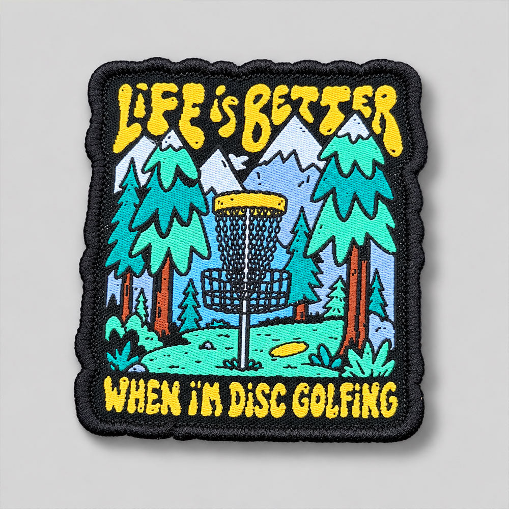 Life is Better Disc Golf Patches™