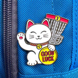 Lucky Cat Disc Golf Pin