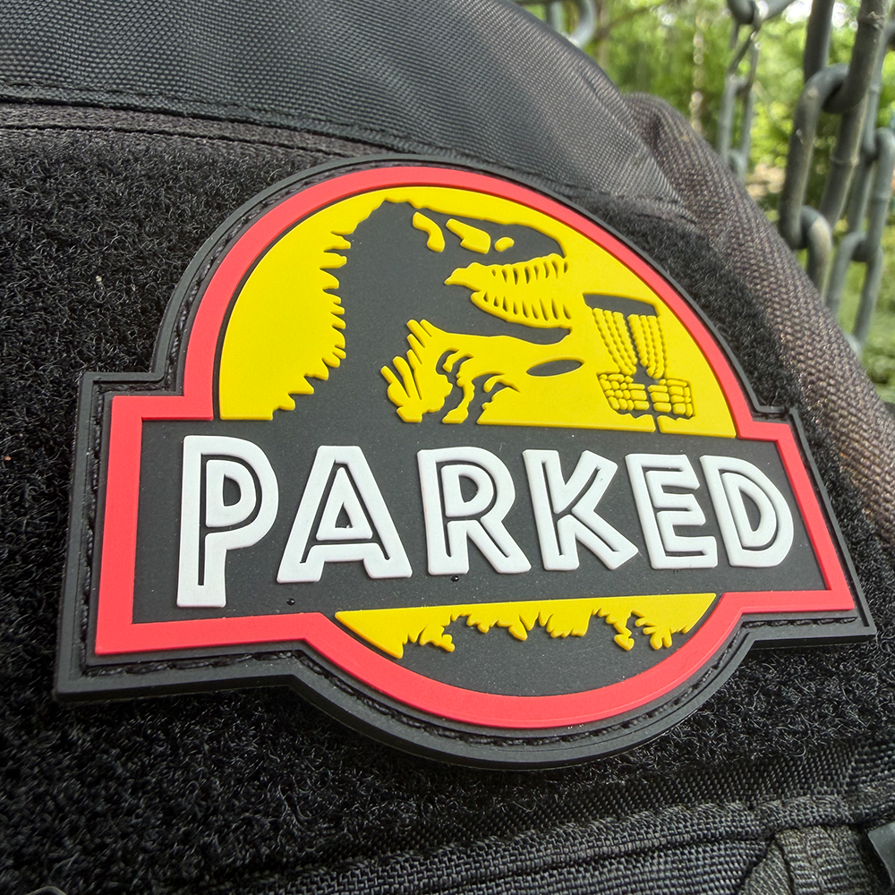 Parked PVC Disc Golf Patches™