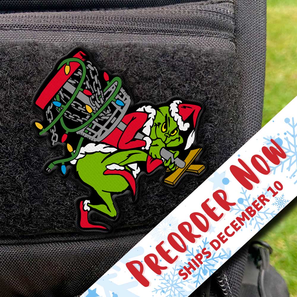 PREORDER Stolen Christmas Disc Golf Patches™