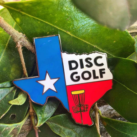 Texas Disc Golf Pin