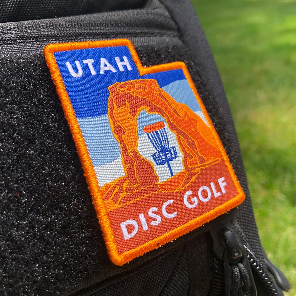 Utah Disc Golf Patch™ Disc Golf Pins