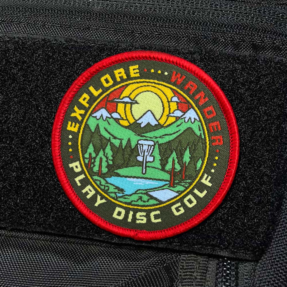 Wander Explore Play Disc Golf Patch