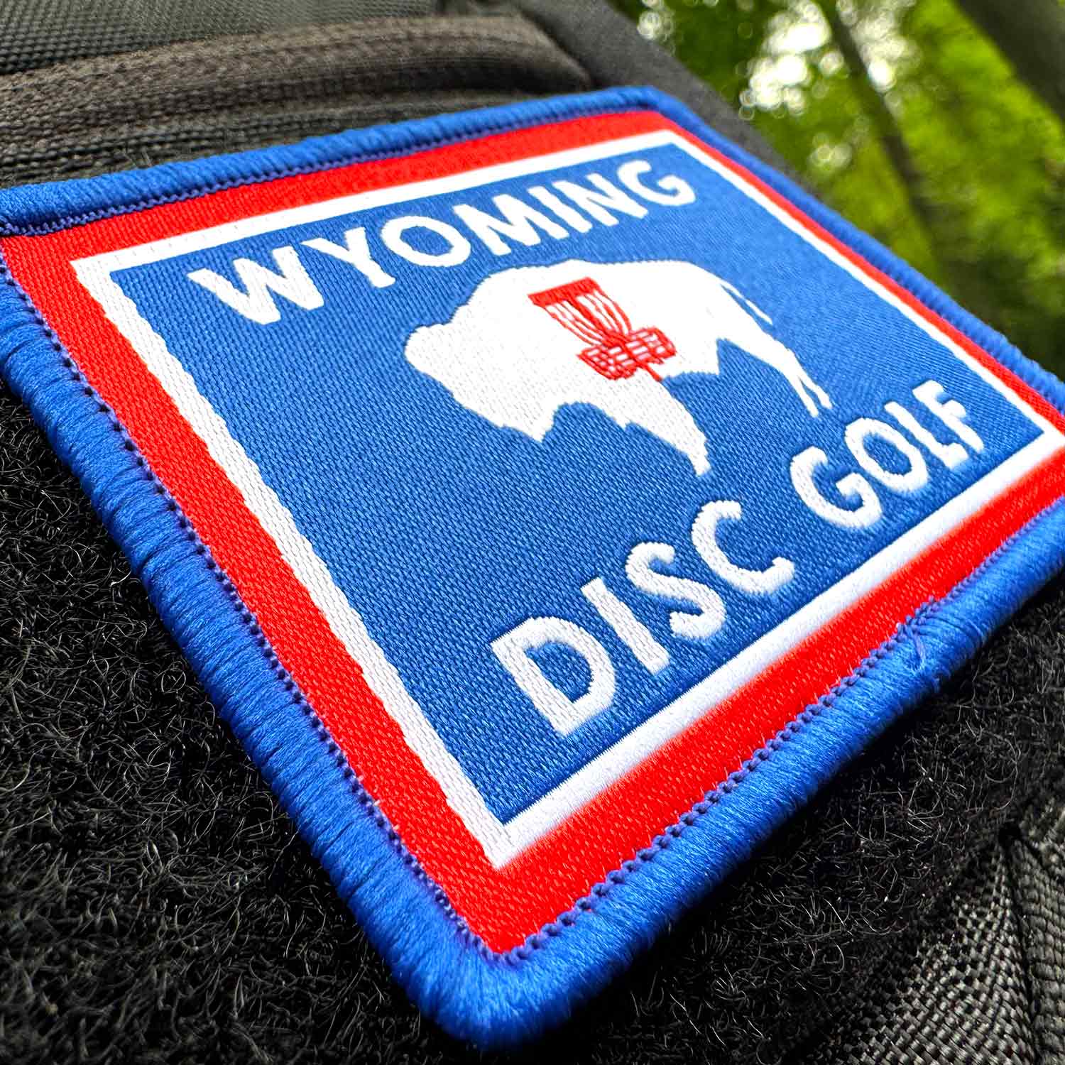 Wyoming Disc Golf Patch