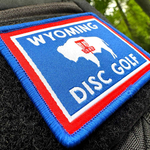 Wyoming Disc Golf Patch