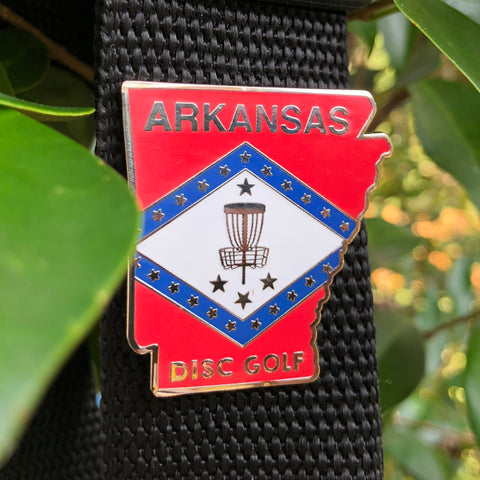 Arkansas State Disc Golf Pin