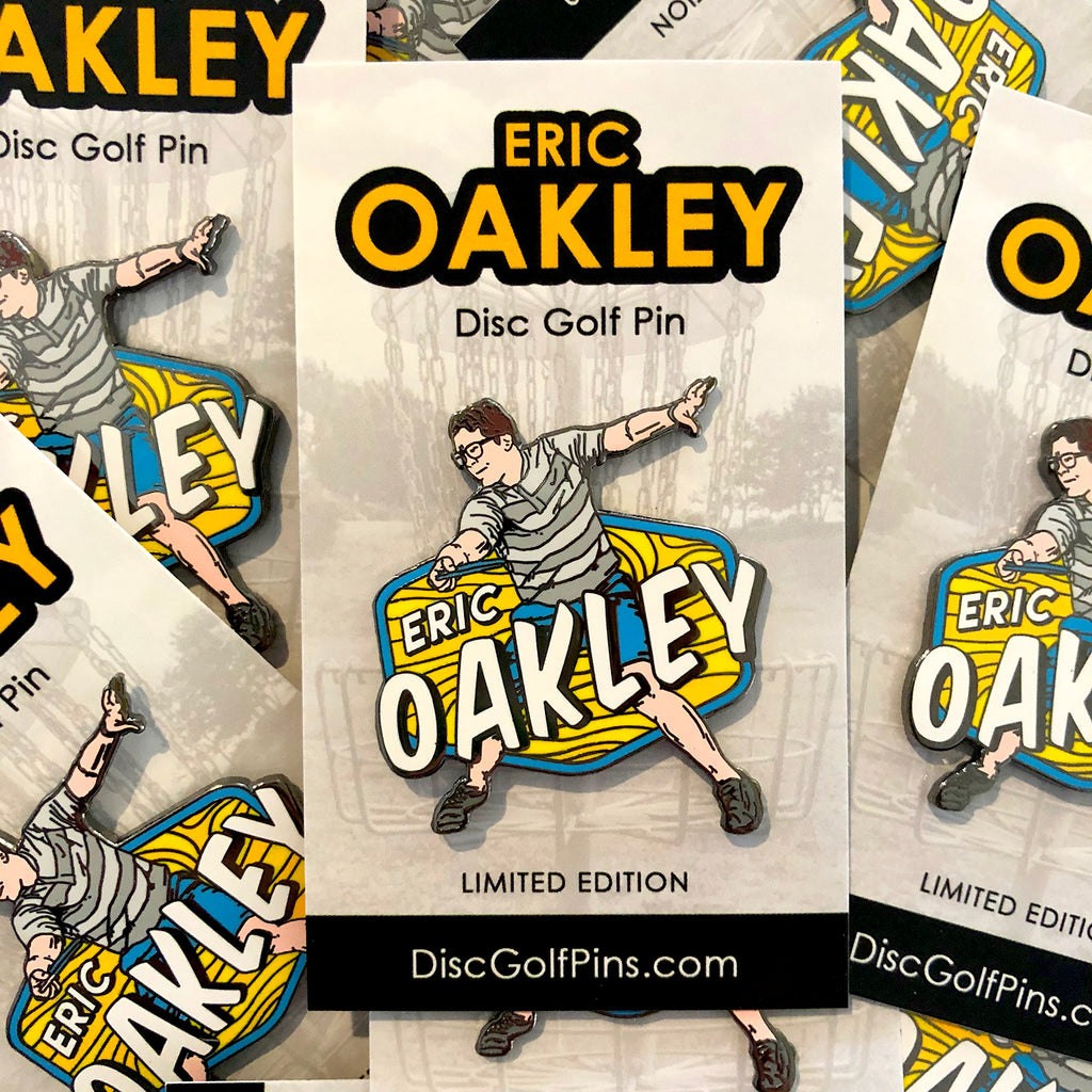 Eric Oakley Disc Golf Pin - Series 1