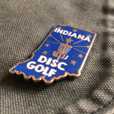 Indiana State Disc Golf Pin