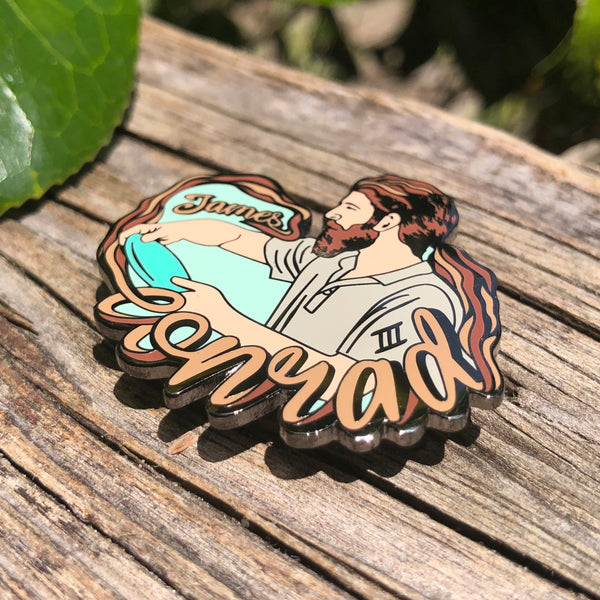 Conrad Pin James Conrad Disc Golf Pin - Series 1 – Disc Golf Pins
