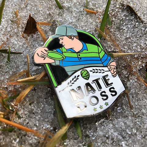 Nate Doss Disc Golf Pin - Series 1