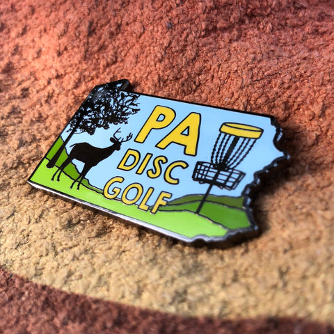 Pennsylvania Disc Golf Pin