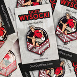 Ricky Wysocki Disc Golf Pin - Series 1