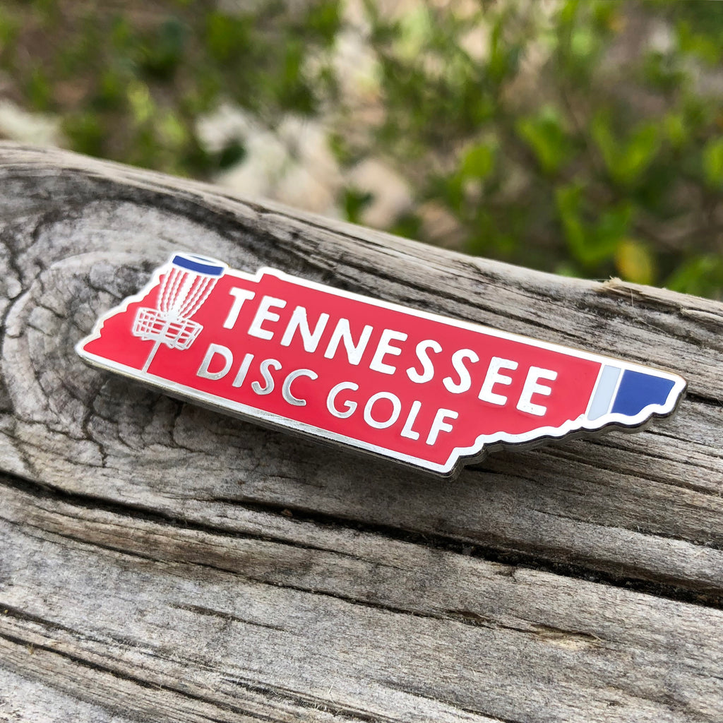 Tennessee Disc Golf Pin Disc Golf Pins