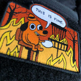 This Is Fine Disc Golf Patches™
