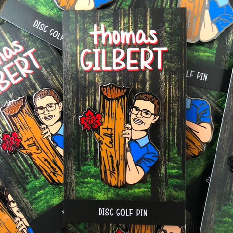 Thomas Gilbert Disc Golf Pin - Series 1