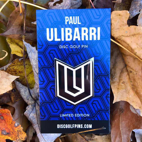 Paul Ulibarri Logo Disc Golf Pin - Series 2