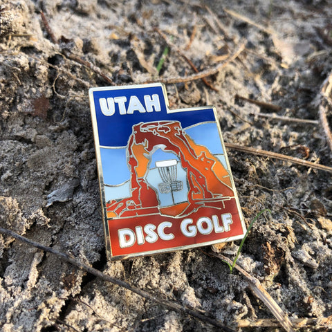Utah State Disc Golf Pin