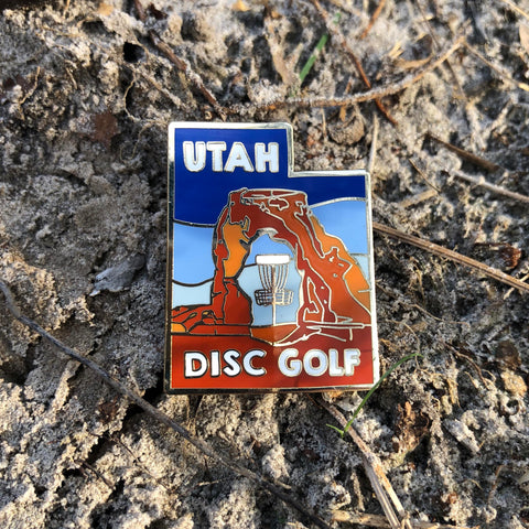 Utah State Disc Golf Pin