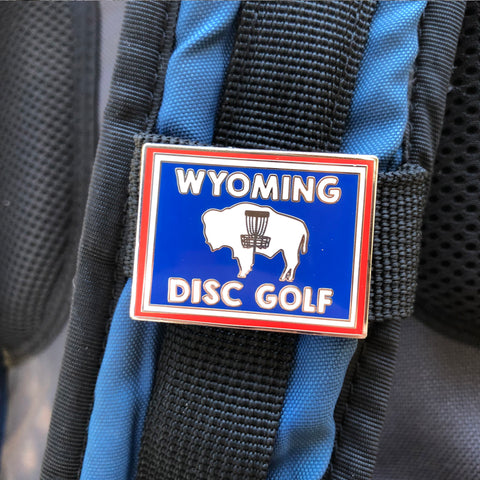 Wyoming Disc Golf Pin