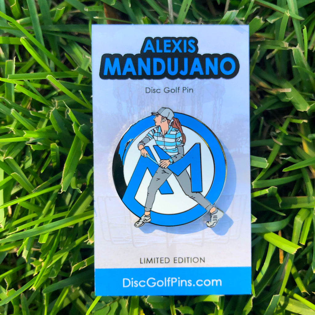 Alexis Mandujano Disc Golf Pin - Series 1