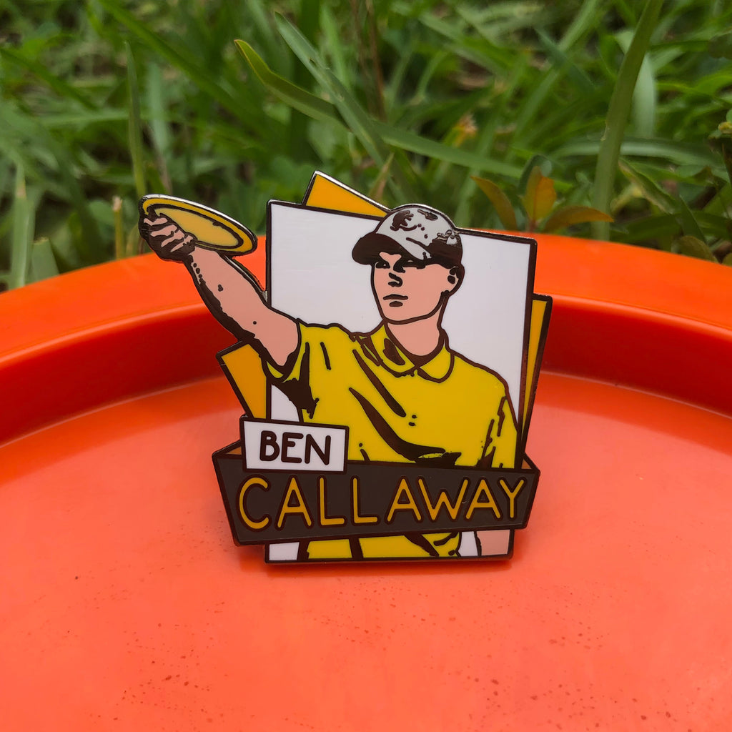Ben Callaway Disc Golf Pin - Series 1