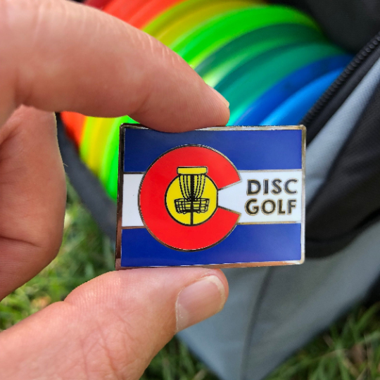 Colorado Disc Golf Pin