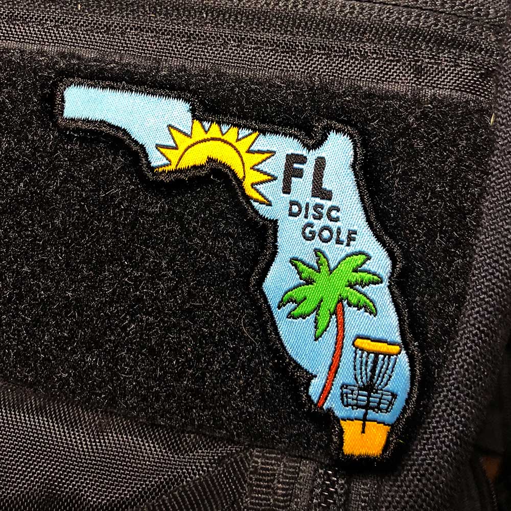 Florida Disc Golf Patch - Perfect Disc Golf Gift