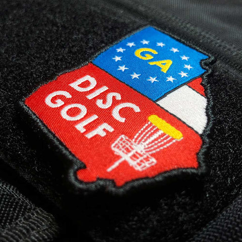 Georgia Disc Golf Patch - Perfect Disc Golf Gift