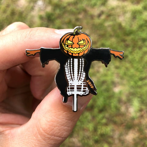 Halloween 2019 Scarecrow Disc Golf Pin