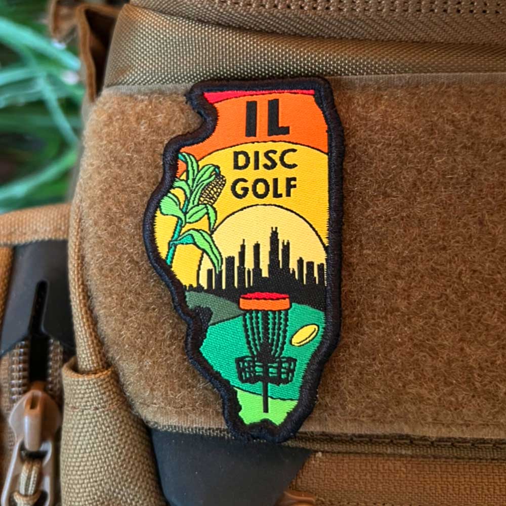 Illinois Disc Golf Patches™ Disc Golf Pins
