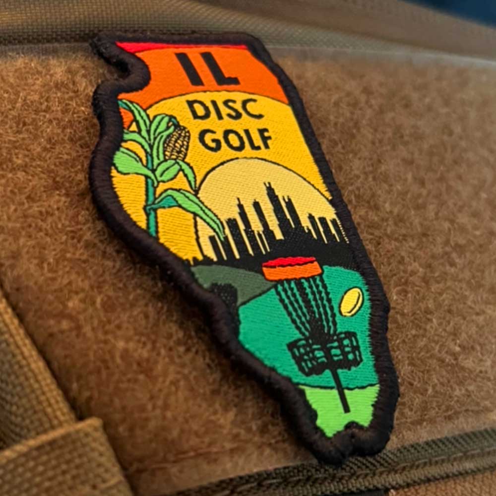 Illinois Disc Golf Patches™ Disc Golf Pins