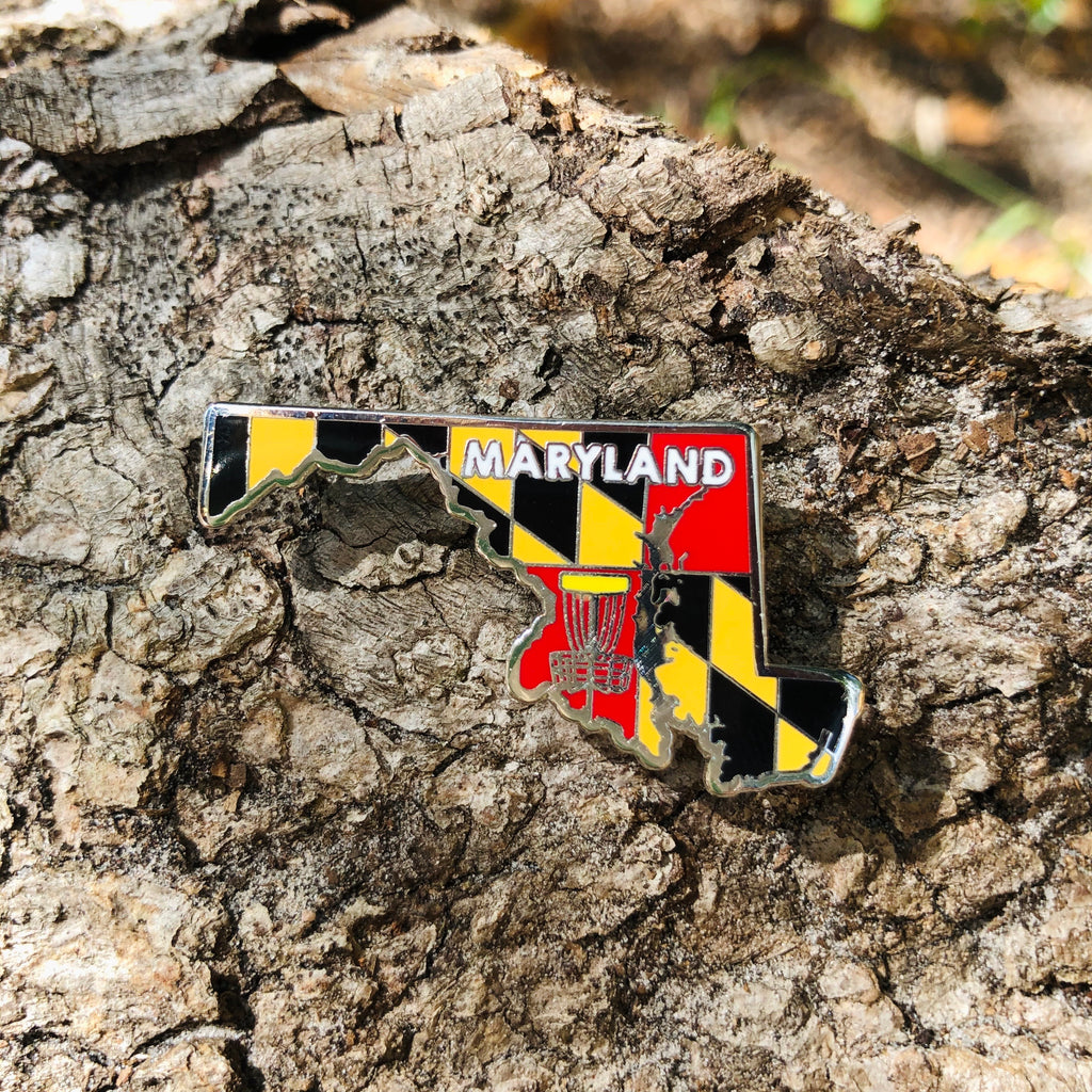 Maryland Disc Golf Pin