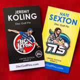 Big Sexy Disc Golf Pin Set - Big Jerm Series 3 & Sexton Series 4