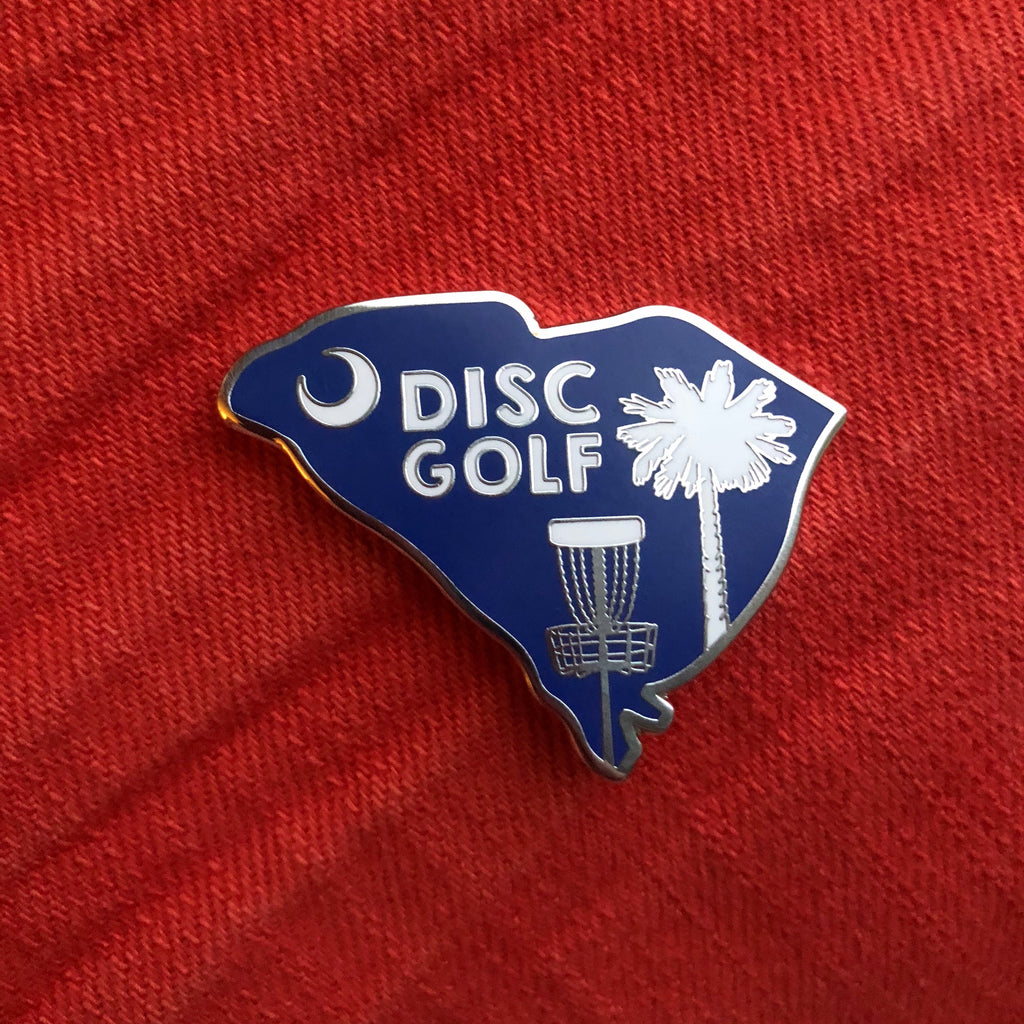 South Carolina Disc Golf Pin Disc Golf Pins