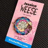 Jessica Weese Series 2 Disc Golf Pin