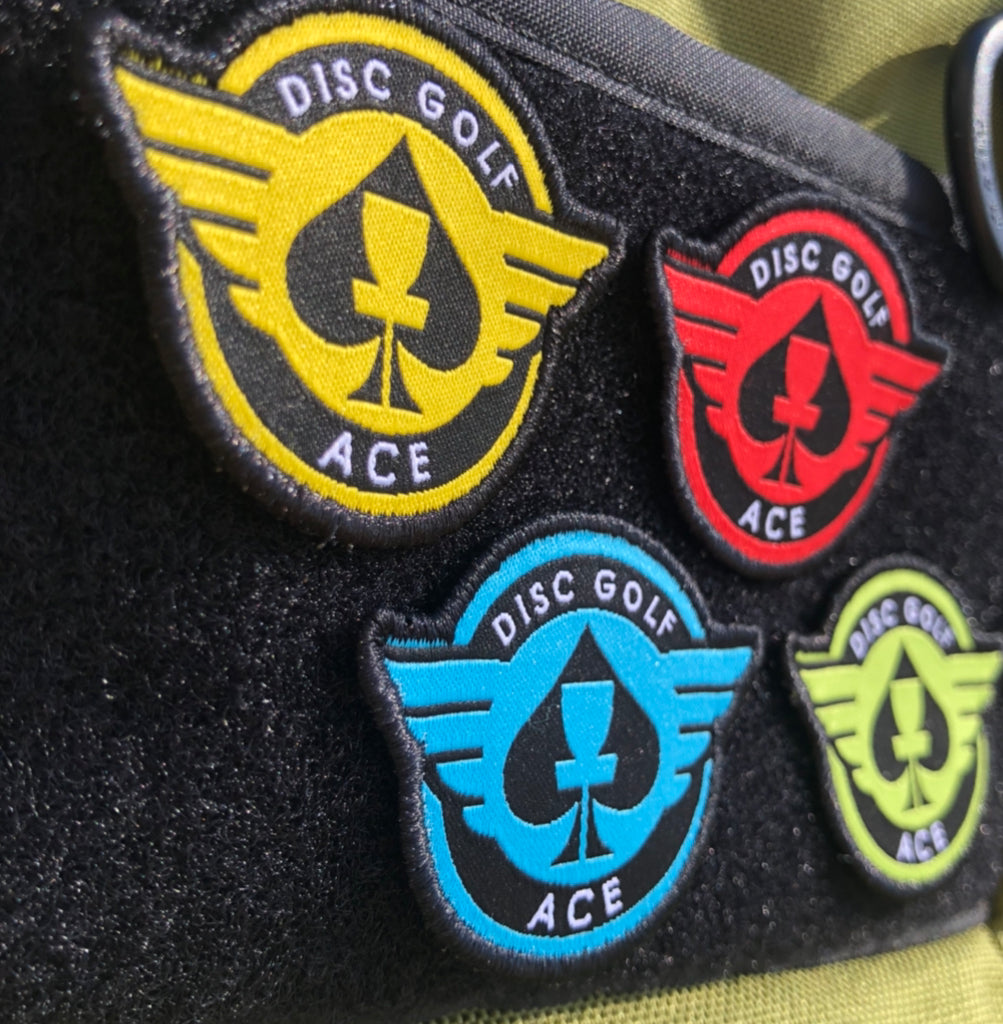 ACE Disc Golf Patches Disc Golf Pins