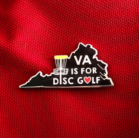 Virginia Disc Golf Pin