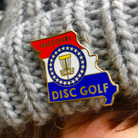 Missouri Disc Golf Pin