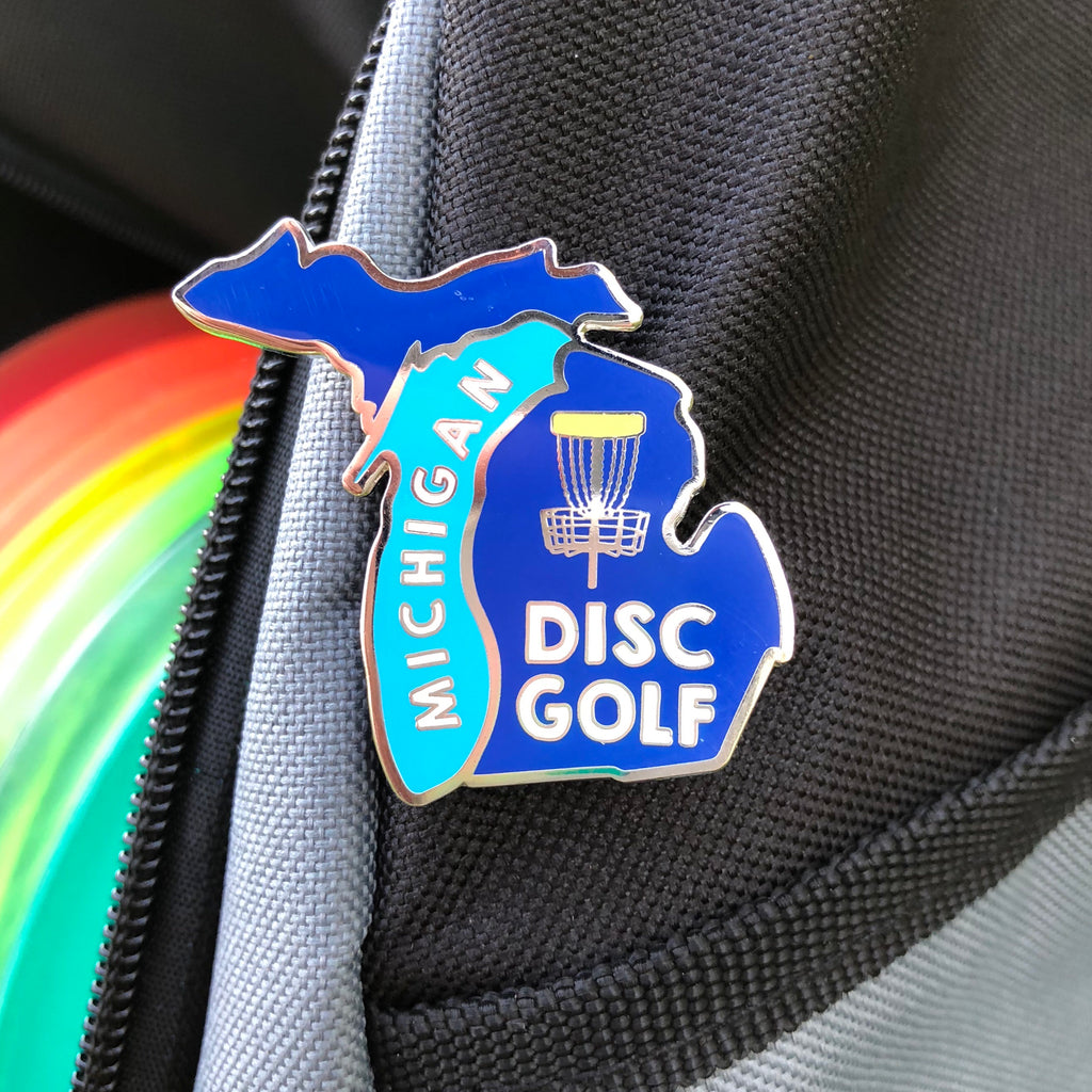 Michigan Disc Golf Pin