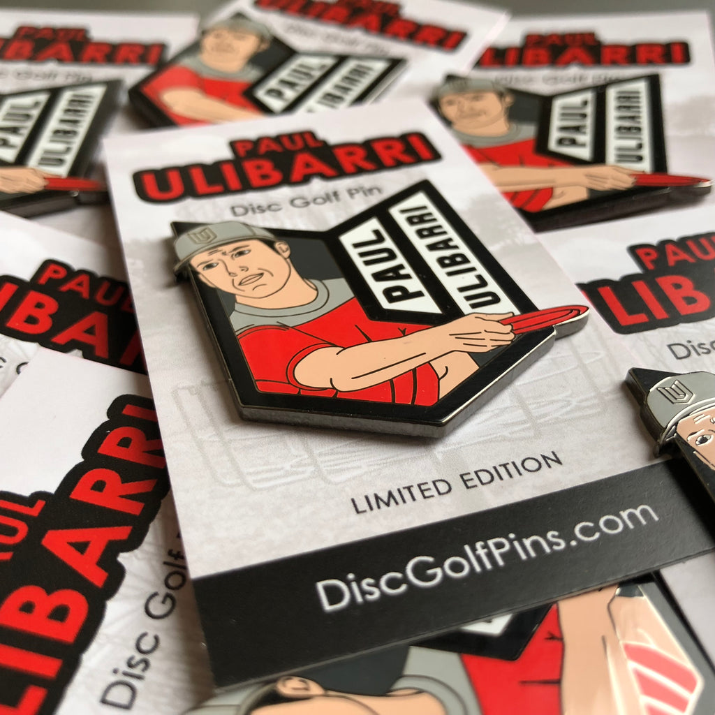 Paul Ulibarri Disc Golf Pin Series 1 Disc Golf Pins