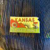 Kansas Disc Golf Pin