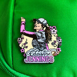 Christine Jennings Disc Golf Pin - Series 1