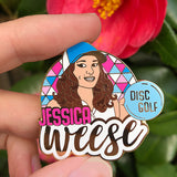 Jessica Weese Disc Golf Pin - Series 1