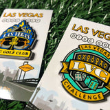 2023 Las Vegas Challenge & Club Disc Golf Pins (2 pin set)