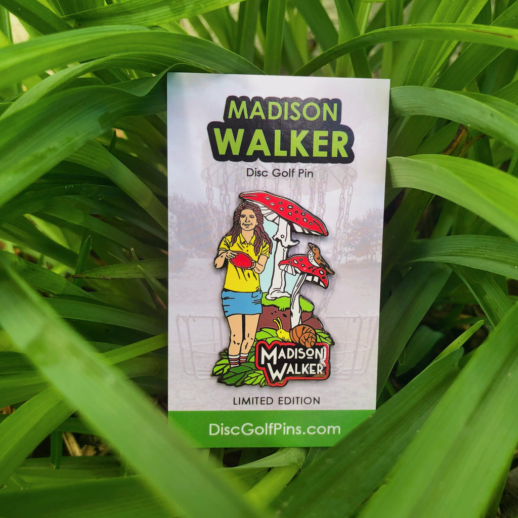 Madison Walker Disc Golf Pin Series 1 Disc Golf Pins