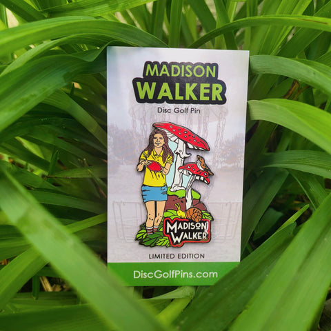 Madison Walker Disc Golf Pin - Series 1