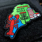 Maine Disc Golf Patch - Perfect Disc Golf Gift