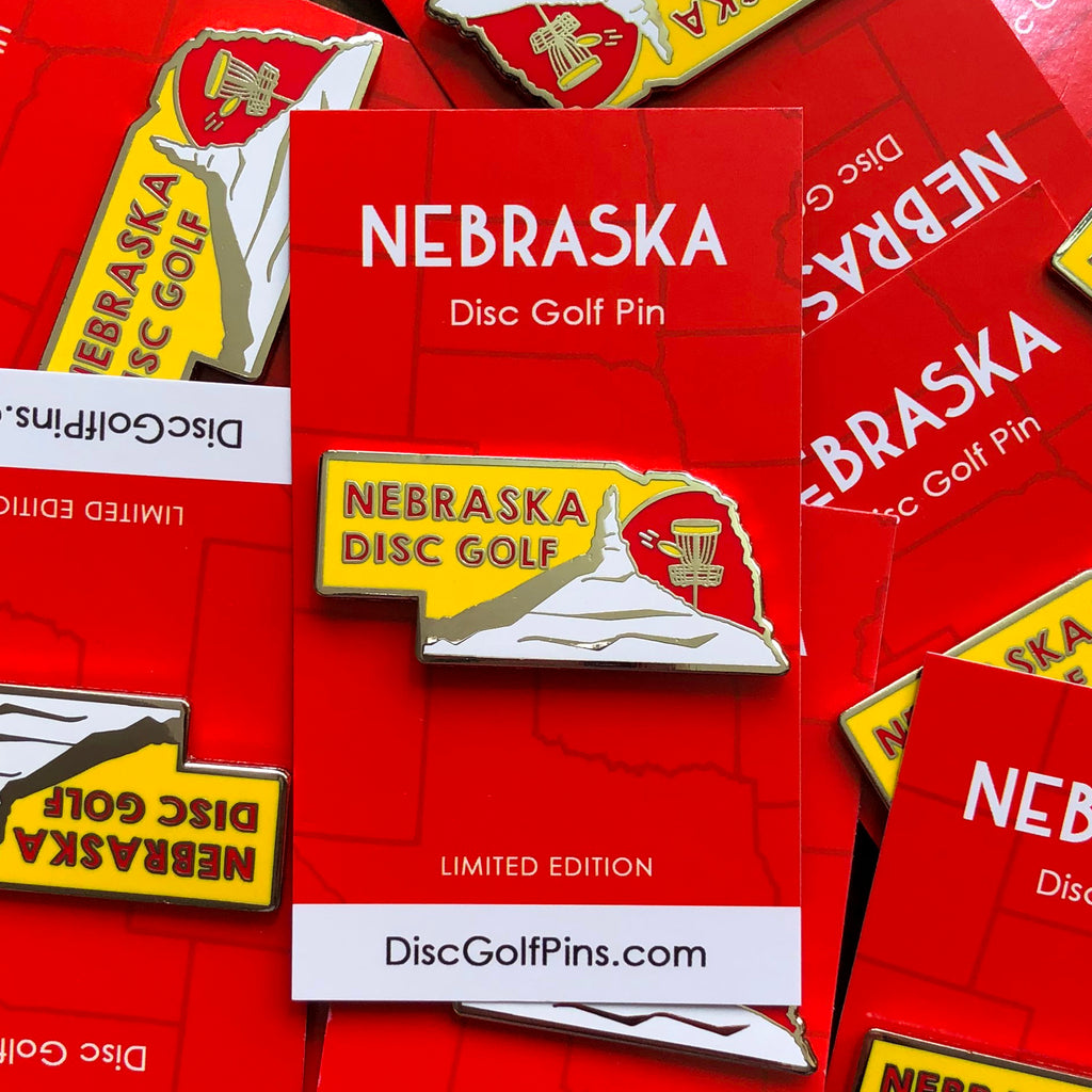 Nebraska Disc Golf Pin