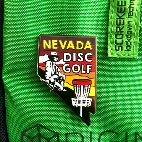 Nevada State Disc Golf Pin